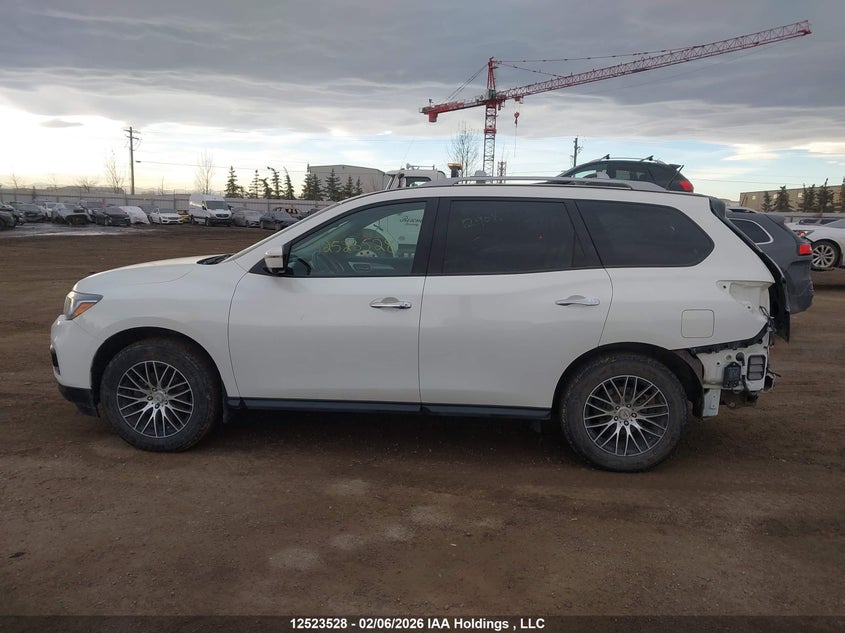 2018 Nissan Pathfinder Midnight Edition/Platinum/S/Sl Premium/Sv Tech VIN: 5N1DR2MMXJC644701 Lot: 12523528