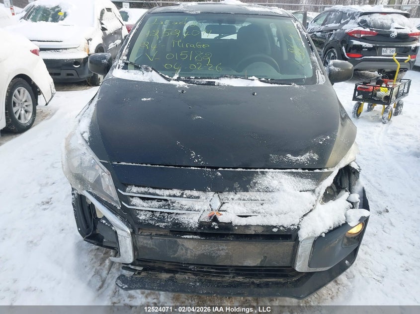 2024 Mitsubishi Mirage VIN: ML32AUHJ1RH015182 Lot: 12524071