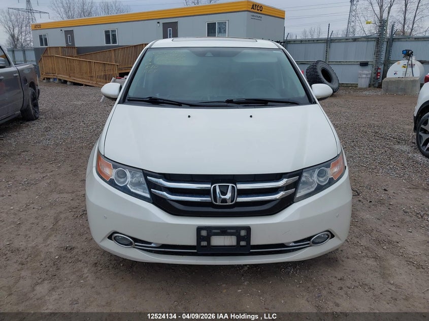2016 Honda Odyssey Touring/Touring Elite VIN: 5FNRL5H94GB502360 Lot: 12524134