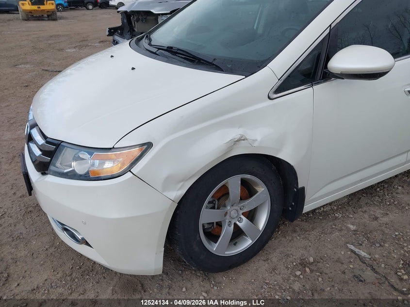 2016 Honda Odyssey Touring/Touring Elite VIN: 5FNRL5H94GB502360 Lot: 12524134