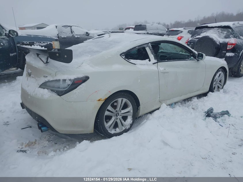 2012 Hyundai Genesis Coupe 2.0T VIN: KMHHT6KD1CU066546 Lot: 12524154