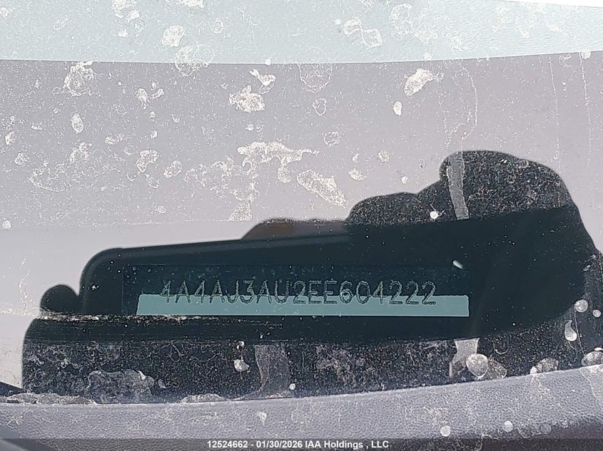 2014 Mitsubishi Rvr Se VIN: 4A4AJ3AU2EE604222 Lot: 12524662