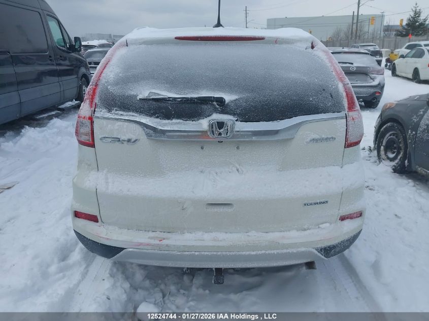2016 Honda Cr-V Touring VIN: 5J6RM4H97GL801727 Lot: 12524744
