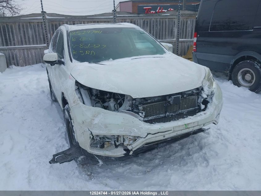 2016 Honda Cr-V Touring VIN: 5J6RM4H97GL801727 Lot: 12524744