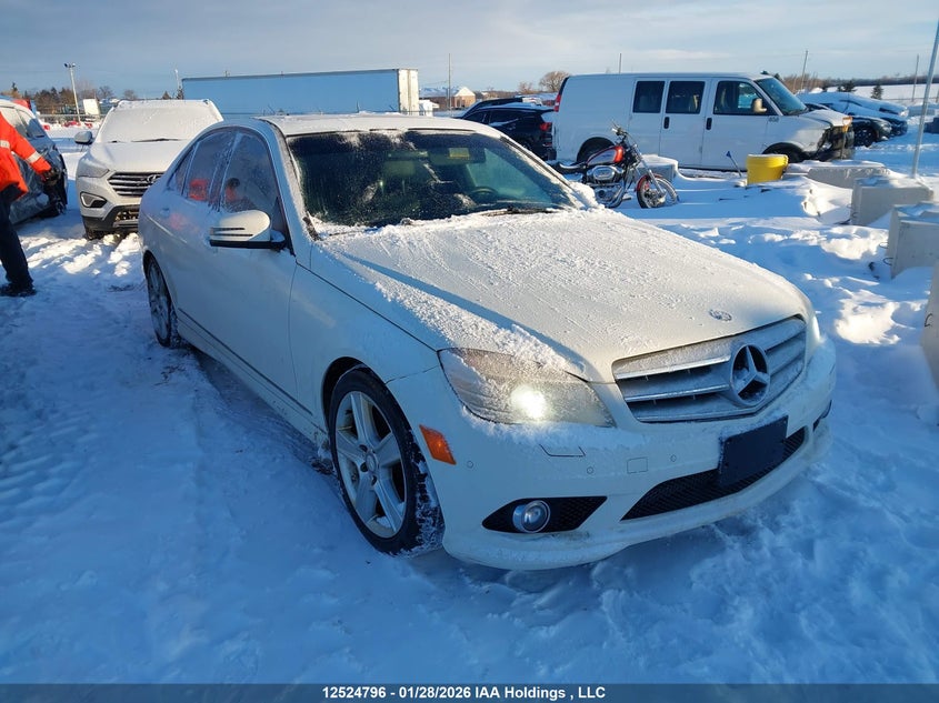 WDDGF8BBXAF456196 2010 Mercedes-Benz C 300 4Matic auction photo 1