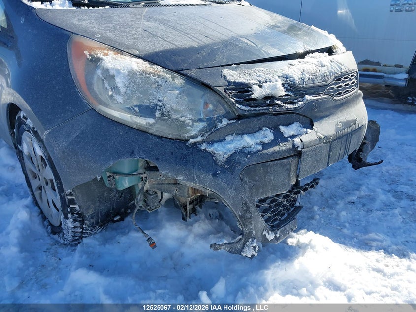 2013 Kia Rio Lx VIN: KNADM5A34D6845980 Lot: 12525067