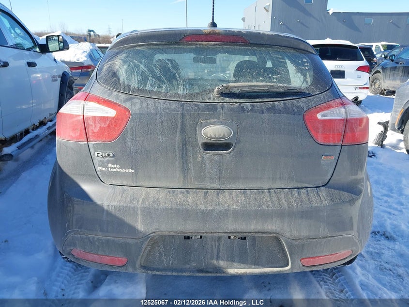 2013 Kia Rio Lx VIN: KNADM5A34D6845980 Lot: 12525067