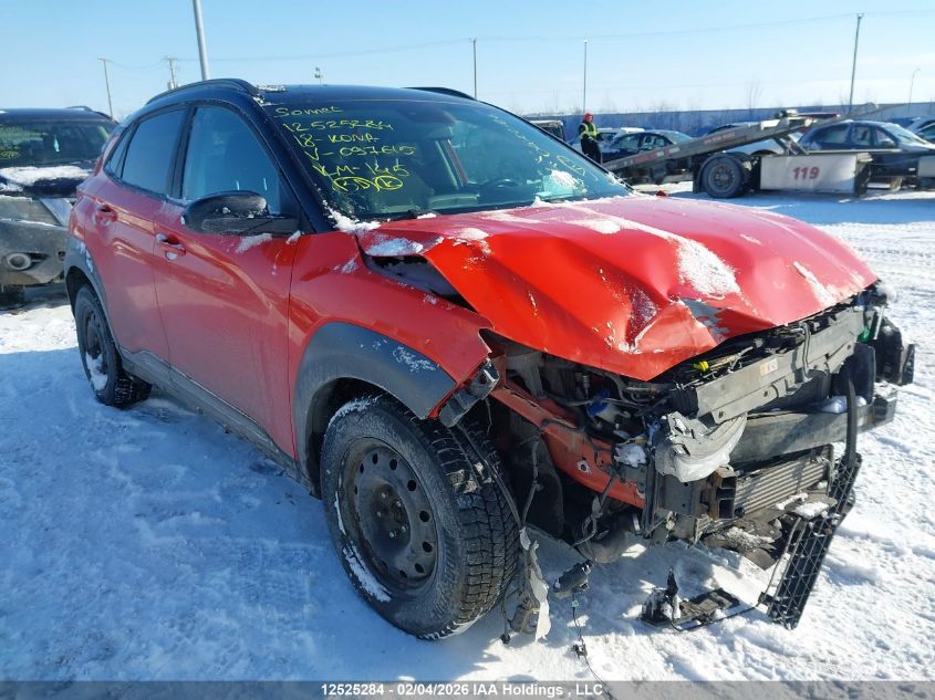 2018 Hyundai Kona 1.6T Trend VIN: KM8K3CA51JU097615 Lot: 12525284