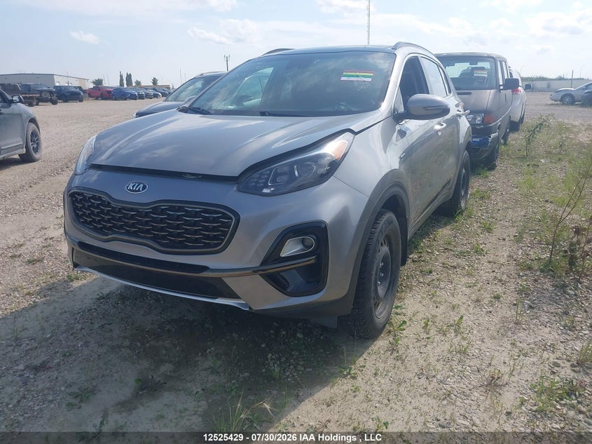 2021 Kia Sportage Ex Premium S/Ex S, Угон, IAAI, VIN KNDPNCAC7M7859559 — фото 2