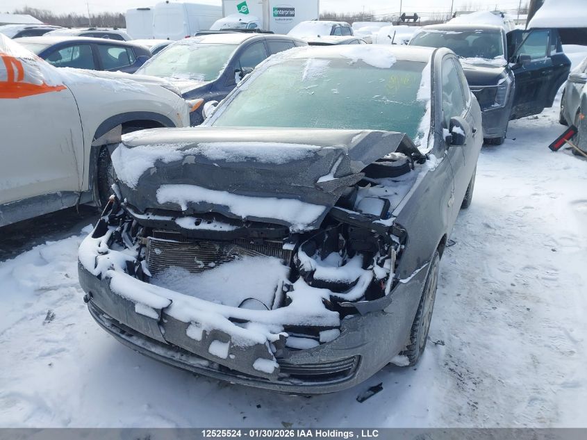 2007 Hyundai Accent Gs VIN: KMHCN35C87U000992 Lot: 12525524