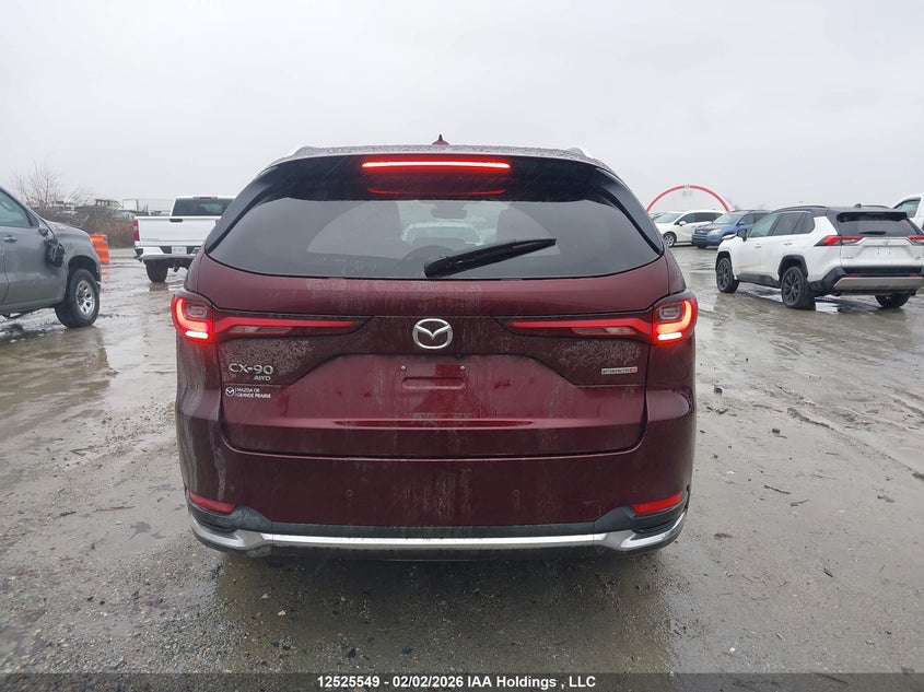 2025 Mazda Cx-90 Mhev Gt-P VIN: JM3KKDHC2S1260378 Lot: 12525549