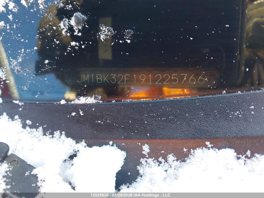 2009 Mazda Mazda3 Gs/Gx VIN: JM1BK32F191225766 Lot: 12525620