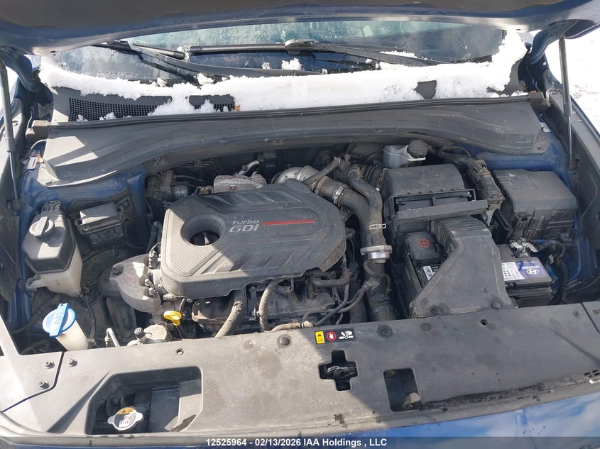 2019 HYUNDAI SANTA FE SPORT UTILITY VEHICLE 2.0L I-4 DI, DOHC, VVT, TURBO, 235HP