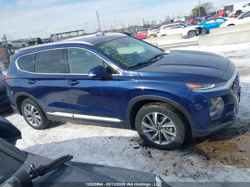 2019 HYUNDAI SANTA FE SPORT UTILITY VEHICLE 2.0L I-4 DI, DOHC, VVT, TURBO, 235HP
