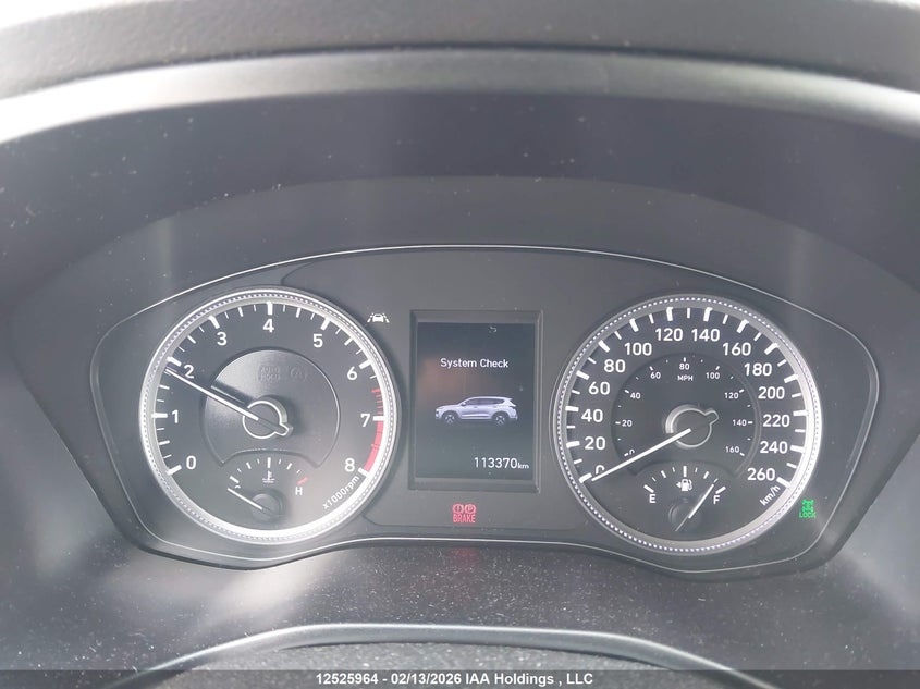 2019 HYUNDAI SANTA FE SPORT UTILITY VEHICLE 2.0L I-4 DI, DOHC, VVT, TURBO, 235HP
