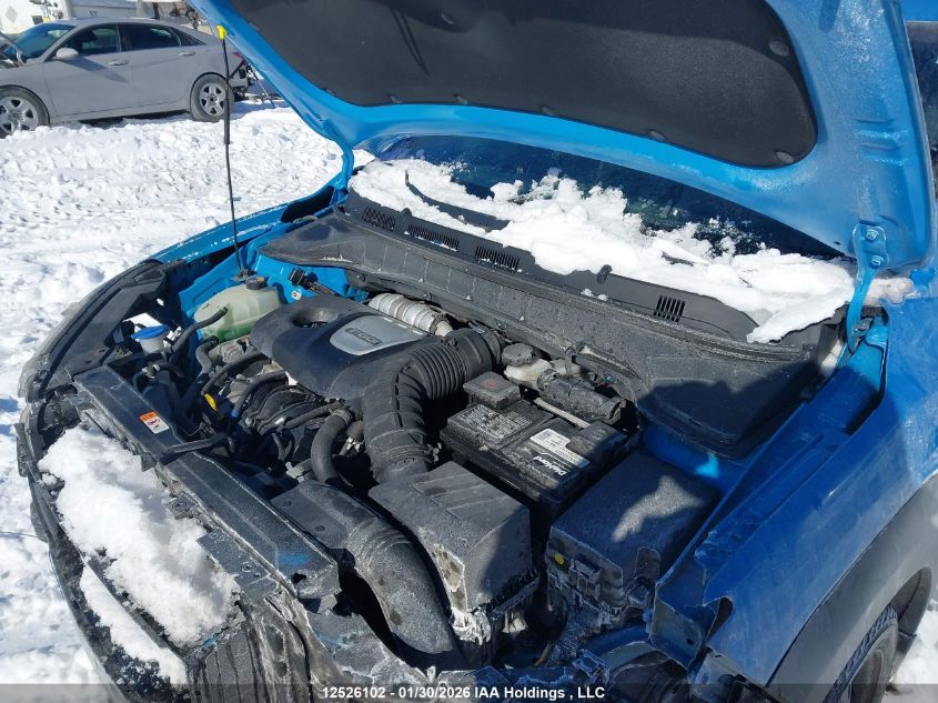 2019 Hyundai Kona 1.6T Ultimate VIN: KM8K5CA50KU385640 Lot: 12526102