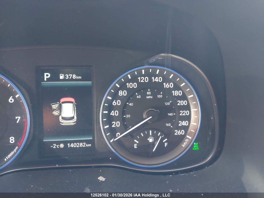 2019 Hyundai Kona 1.6T Ultimate VIN: KM8K5CA50KU385640 Lot: 12526102