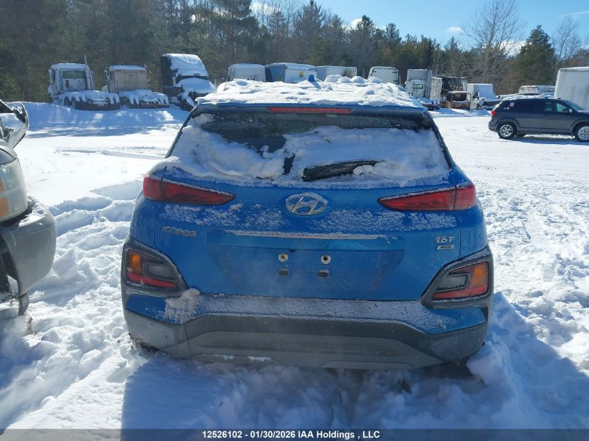 2019 Hyundai Kona 1.6T Ultimate VIN: KM8K5CA50KU385640 Lot: 12526102