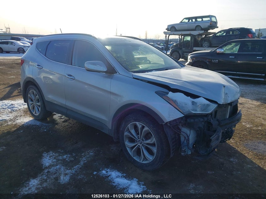 5XYZUDLA1EG152961 2014 Hyundai Santa Fe Sport 2.0T Limited auction photo 1
