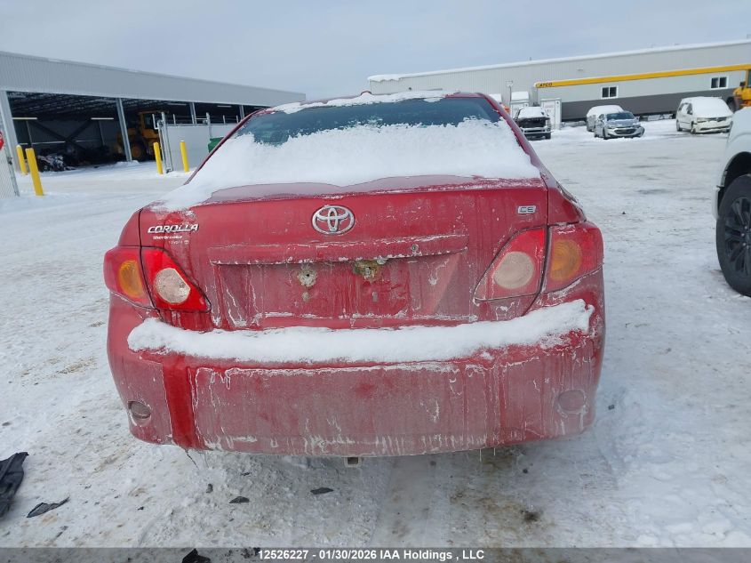 2009 Toyota Corolla Ce VIN: 2T1BU40EX9C054845 Lot: 12526227