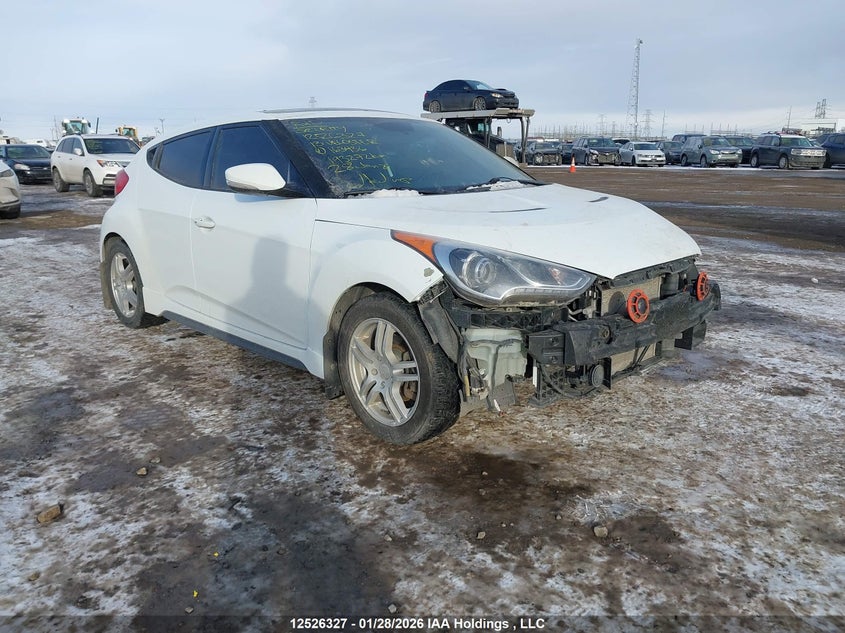 KMHTC6AE0DU163436 2013 Hyundai Veloster Turbo auction photo 1