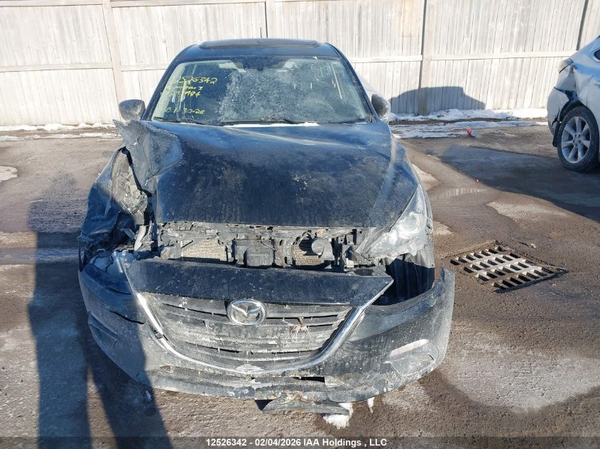 2016 Mazda Mazda3 Gs VIN: 3MZBM1L76GM293984 Lot: 12526342