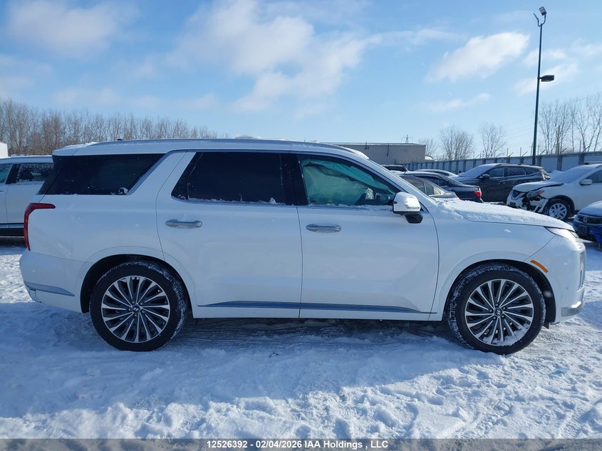 2025 Hyundai Palisade Limited VIN: KM8R5DGEXSU934854 Lot: 12526392