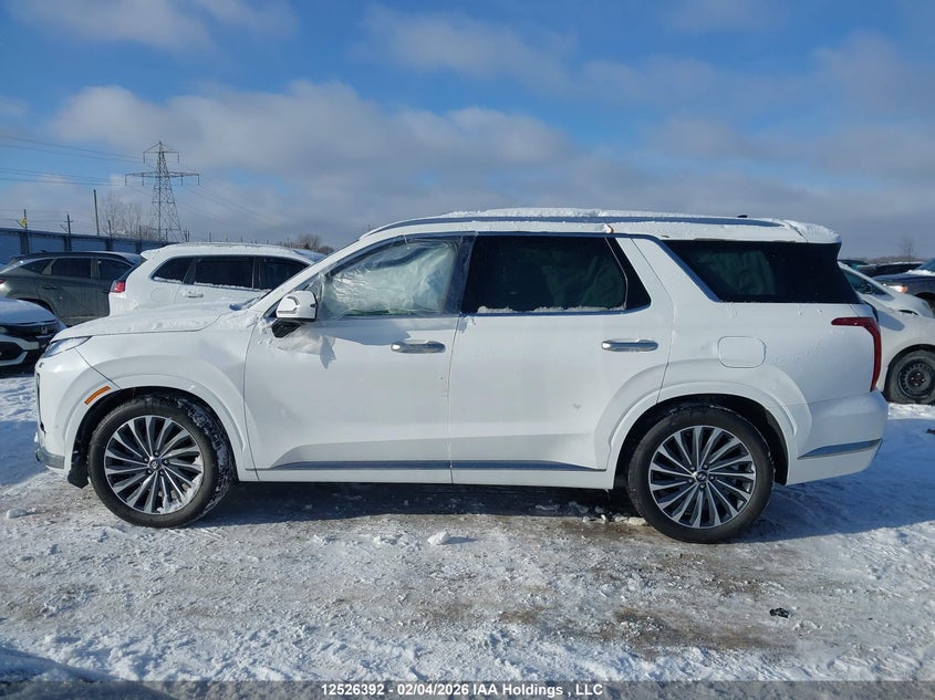 2025 Hyundai Palisade Limited VIN: KM8R5DGEXSU934854 Lot: 12526392