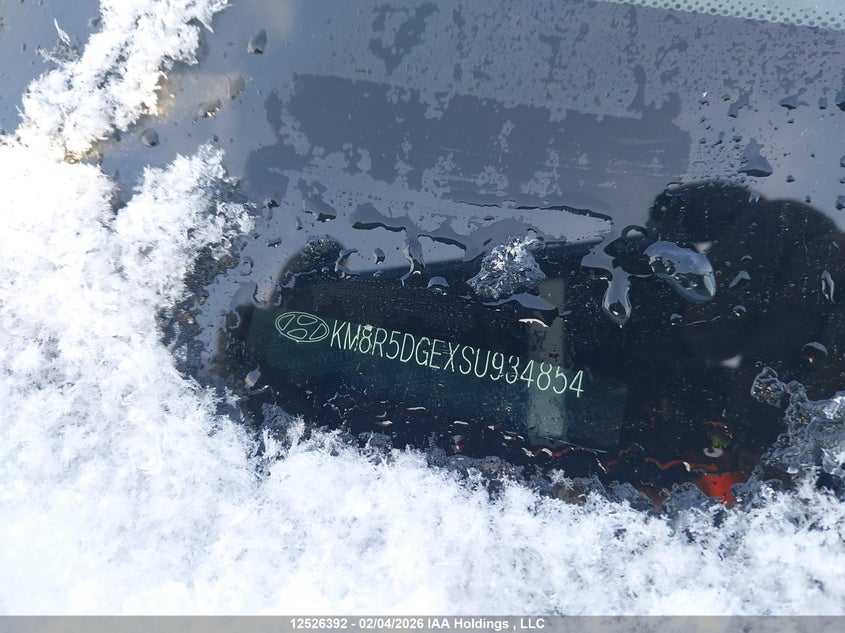 2025 Hyundai Palisade Limited VIN: KM8R5DGEXSU934854 Lot: 12526392