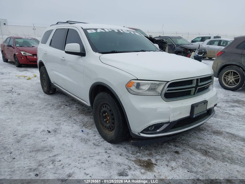 Vin: 1c4rdjag7fc729634, lot: 2916384, dodge durango sxt 20151