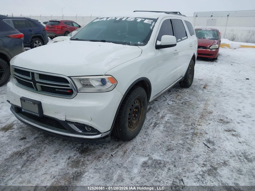 Vin: 1c4rdjag7fc729634, lot: 2916384, dodge durango sxt 20152