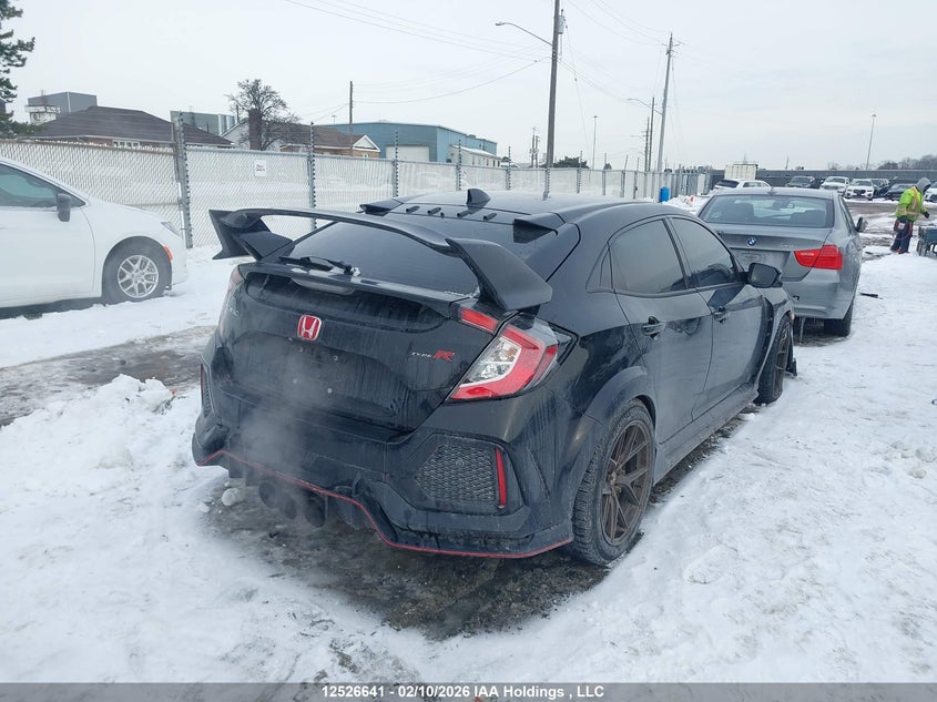 Vin: shhfk8g39ku300609, lot: 2916465, honda civic type r 20194