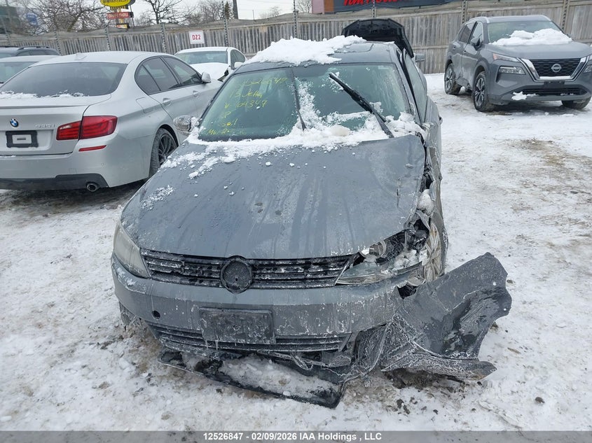 2013 Volkswagen Jetta 2.0L Comfortline VIN: 3VWDK7AJ2DM404347 Lot: 12526847