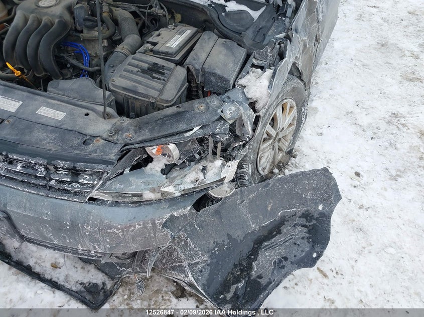 2013 Volkswagen Jetta 2.0L Comfortline VIN: 3VWDK7AJ2DM404347 Lot: 12526847