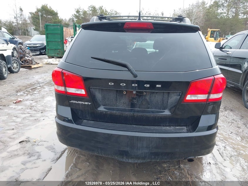 2014 Dodge Journey 2.4 Cvp/se Plus Black Lot 111012526978 Vin 3C4PDCAB3ET198197