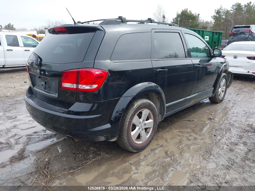 2014 Dodge Journey 2.4 Cvp/se Plus Black Lot 111012526978 Vin 3C4PDCAB3ET198197