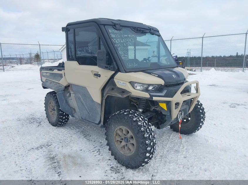 3JBUVAX46SK007843 2025 Can-Am Defender Limited Cab Hd10 auction photo 1