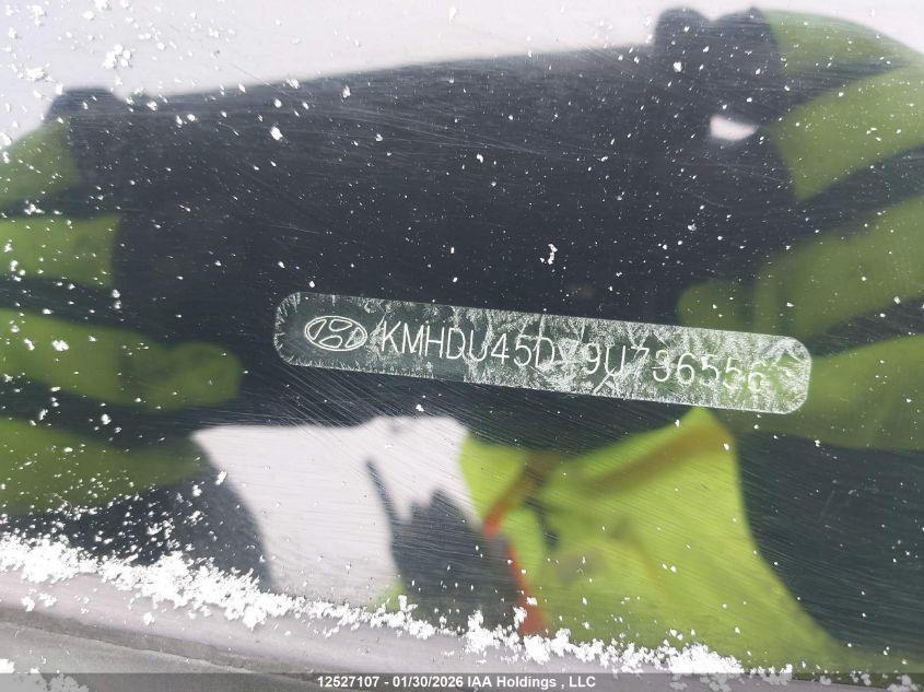 2009 Hyundai Elantra VIN: KMHDU45D79U736556 Lot: 12527107