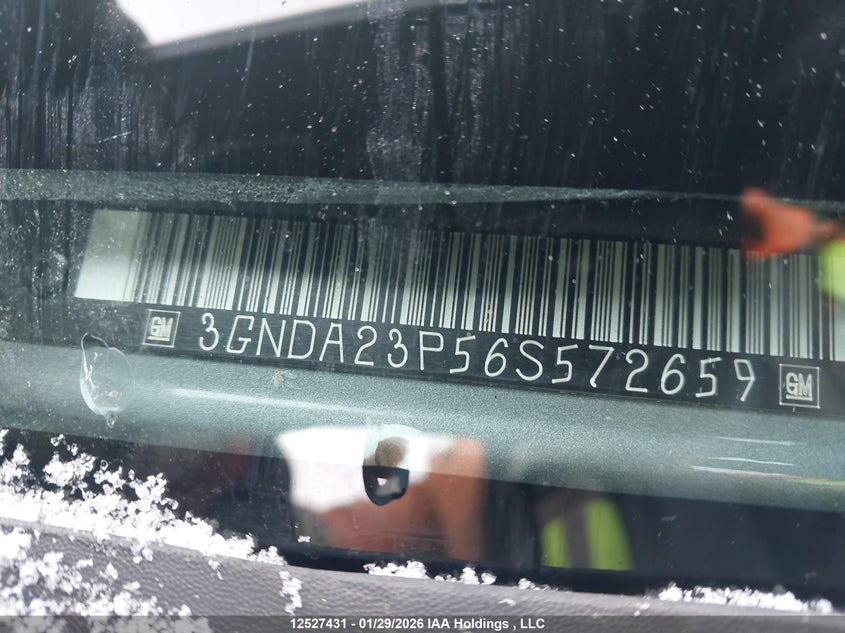 2006 Chevrolet Hhr VIN: 3GNDA23P56S572659 Lot: 12527431