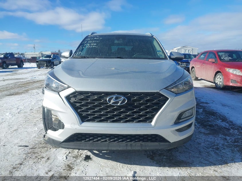 2019 Hyundai Tucson Limited/Sel/Sport/Ultimate/Value/Night VIN: KM8J3CA4XKU976406 Lot: 12527454