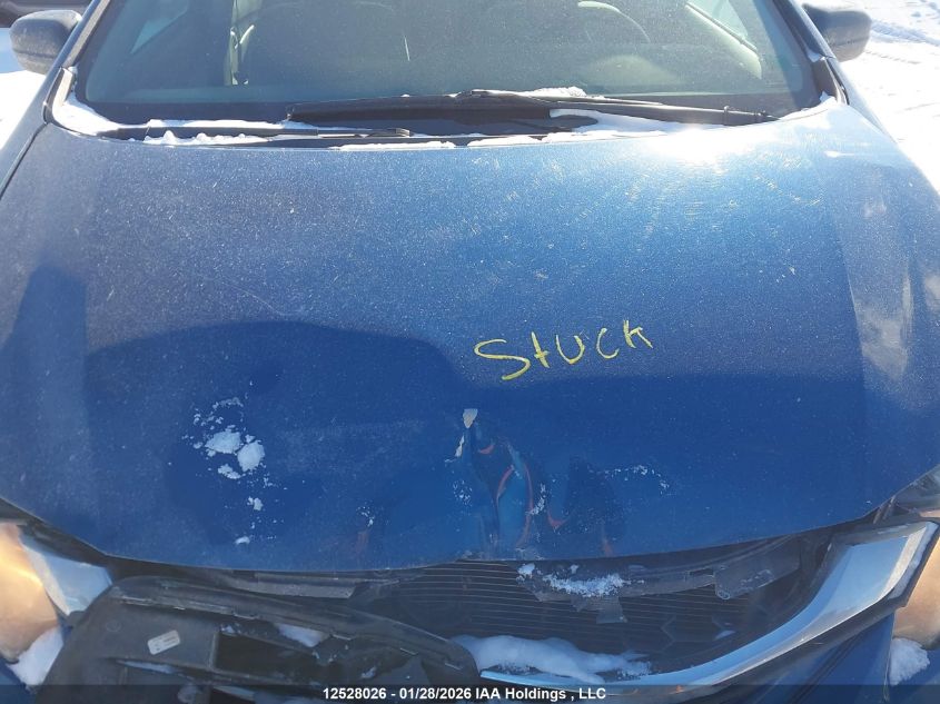 2014 Honda Civic Lx VIN: 2HGFB2F4XEH046997 Lot: 12528026