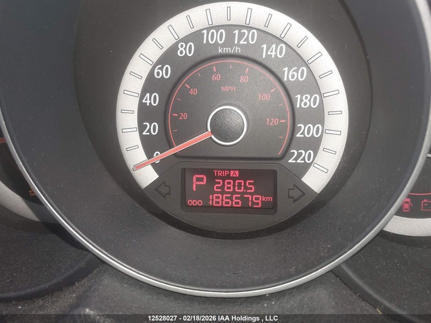 2010 Kia Forte 2.0L Ex VIN: KNAFU4A2XA5279447 Lot: 12528027