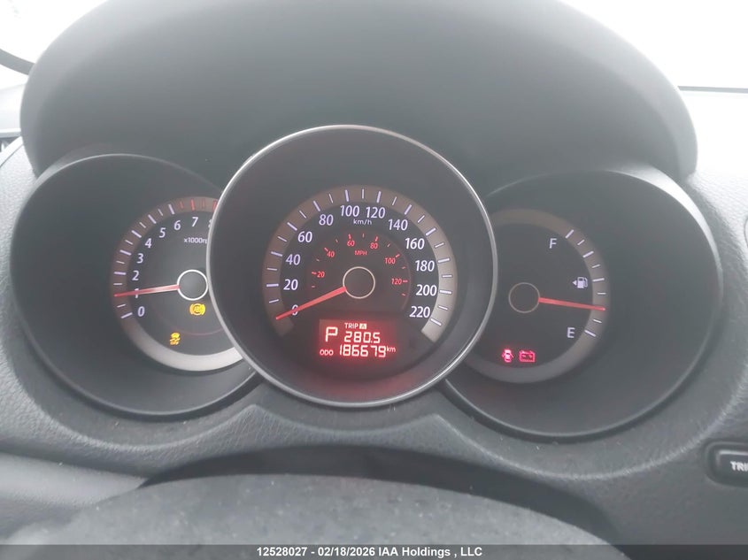 2010 Kia Forte 2.0L Ex VIN: KNAFU4A2XA5279447 Lot: 12528027