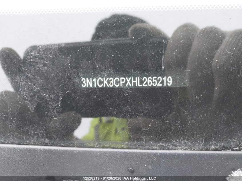 2017 Nissan Micra VIN: 3N1CK3CPXHL265219 Lot: 12528219