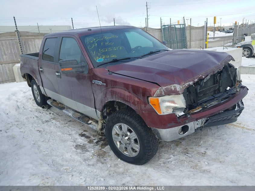 1FTRW14899FB23317 2009 Ford F150 Supercrew auction photo 1