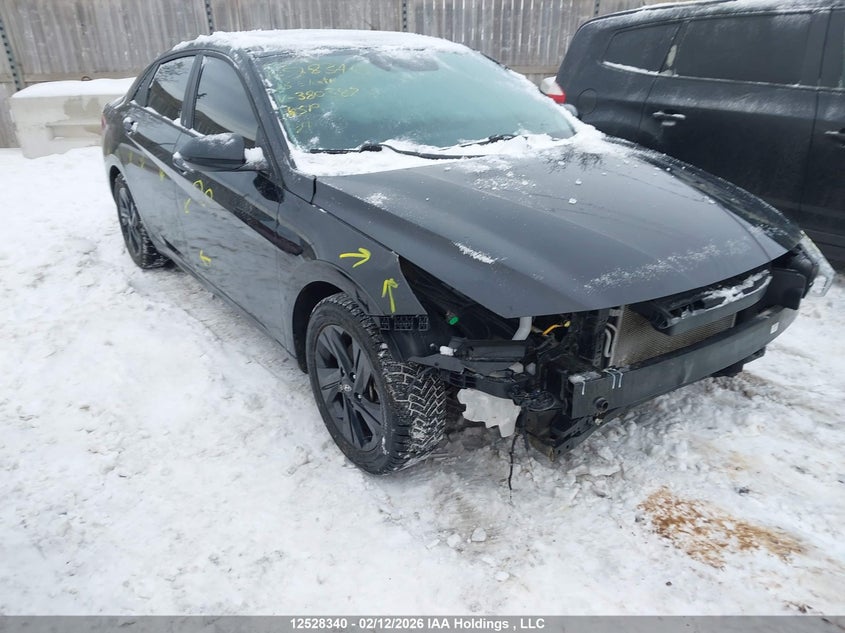 KMHLM4AG3PU380387 2023 Hyundai Elantra Preferred Ivt With Tech Package auction photo 1