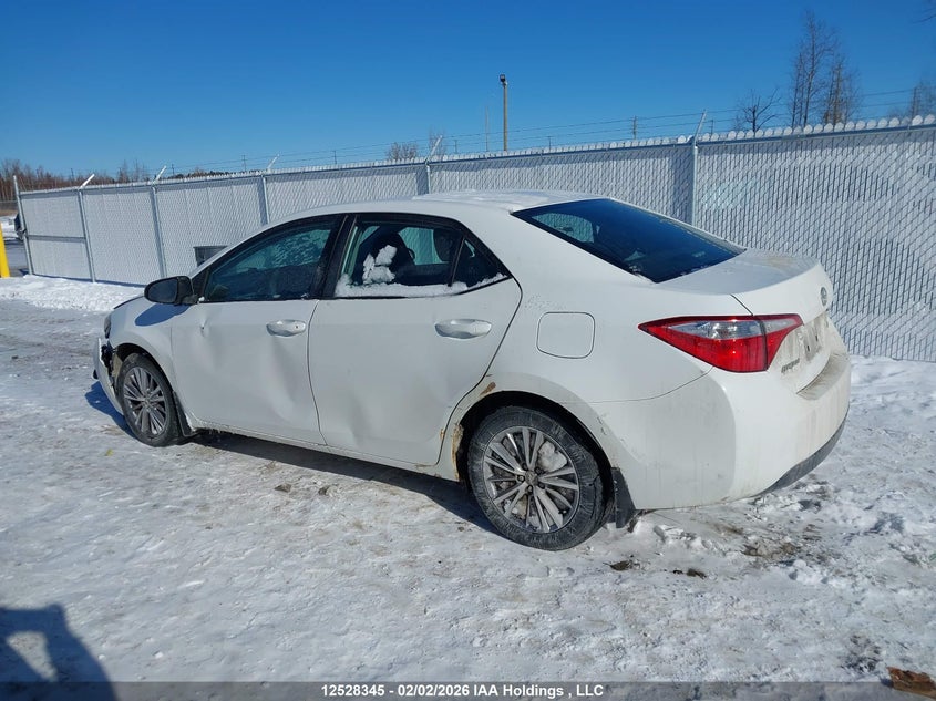2014 TOYOTA COROLLA SEDAN 1.8L I4 FI DOHC 16V NF4