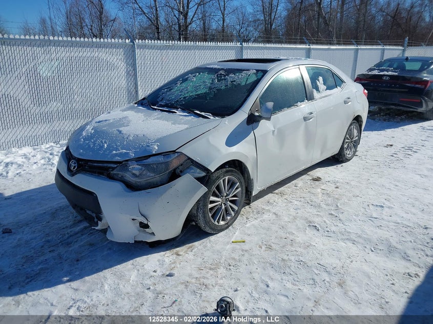 2014 TOYOTA COROLLA SEDAN 1.8L I4 FI DOHC 16V NF4