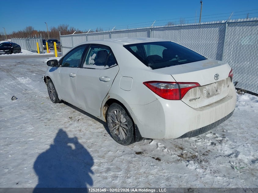 2014 TOYOTA COROLLA SEDAN 1.8L I4 FI DOHC 16V NF4