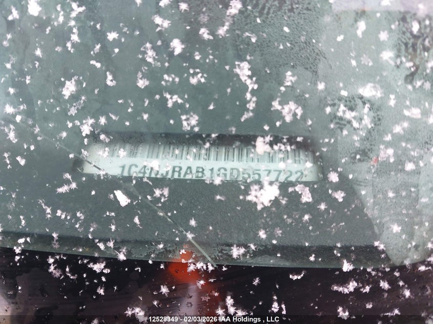 2016 Jeep Patriot VIN: 1C4NJRAB1GD557722 Lot: 12528349